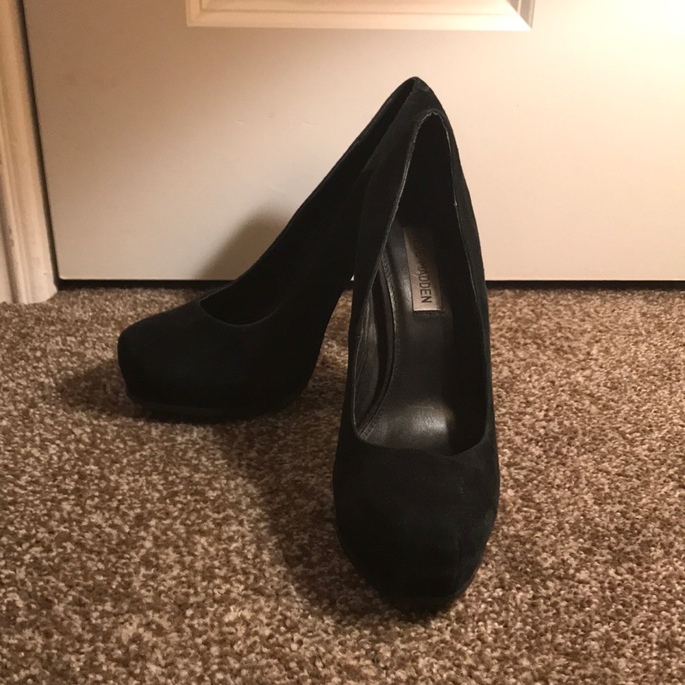 Steve Madden pumps with chunky heel
